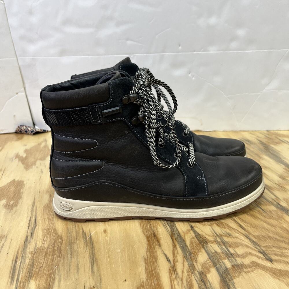Chaco Sierra Waterproof Leather Hiking Boots Womens 7 Utility Outdoor Nature